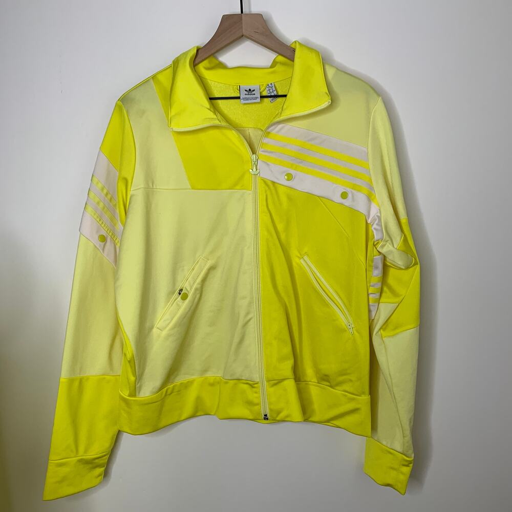 Adidas x Danielle Cathari Zip Up and Pant Suit Set Tracksuit Yellow Rare Womens - Picture 7 of 16